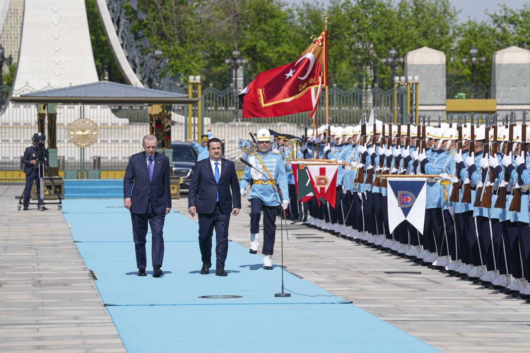Irak Başbakanı Ankara’da! Külliye’de resmi tören: Sudani’den güç birliği mesajı... 24